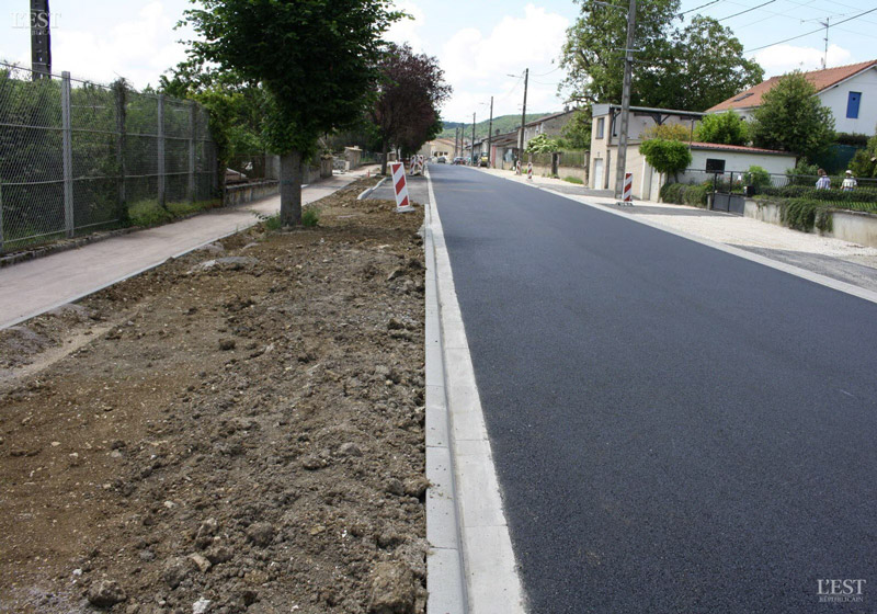 Traversée du village : fin des gros travaux